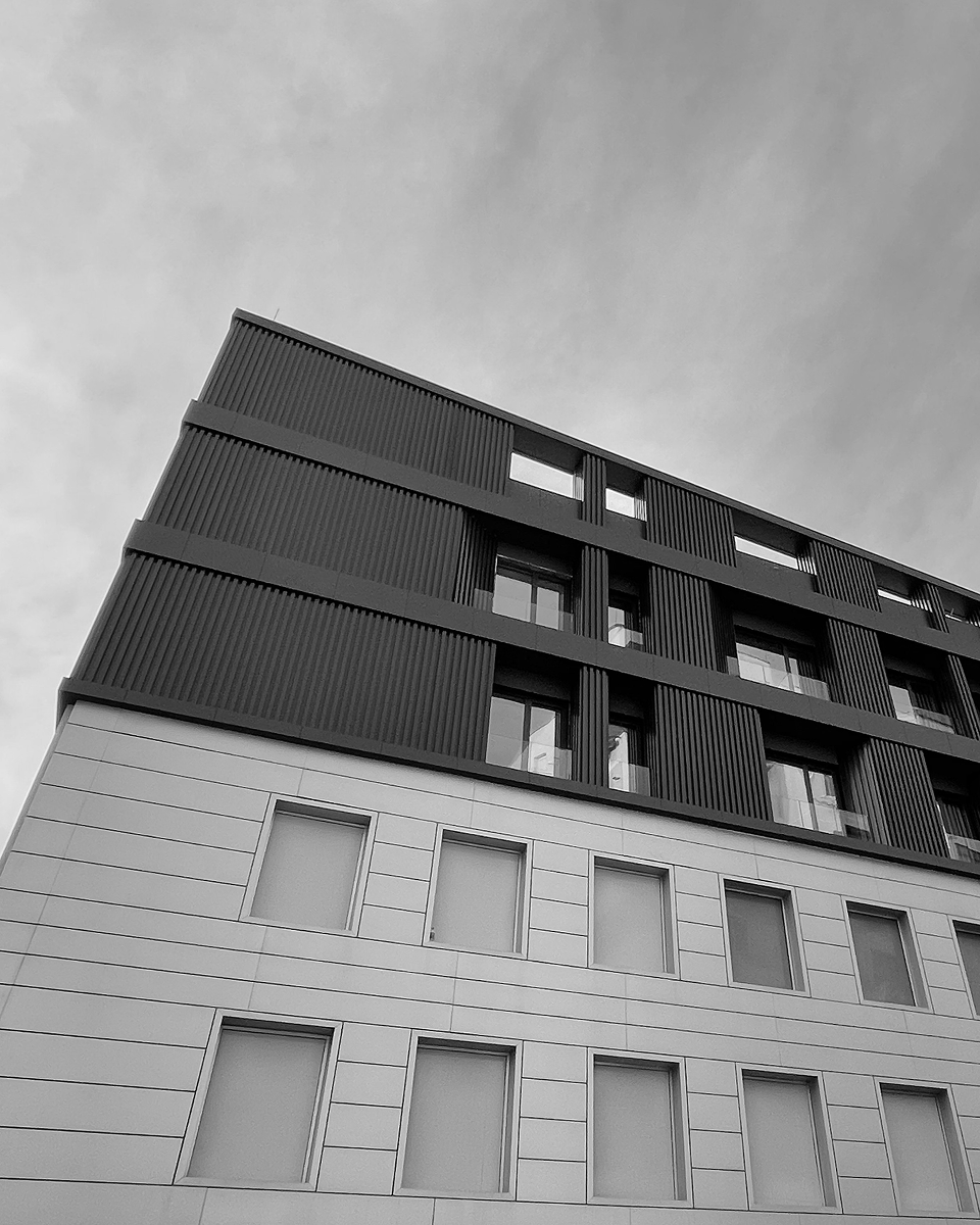 Commercial Centre Ventialted Facade